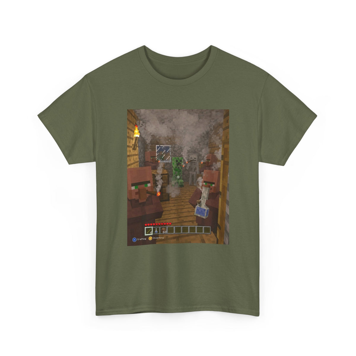 Minecraft Characters Hotboxing The House