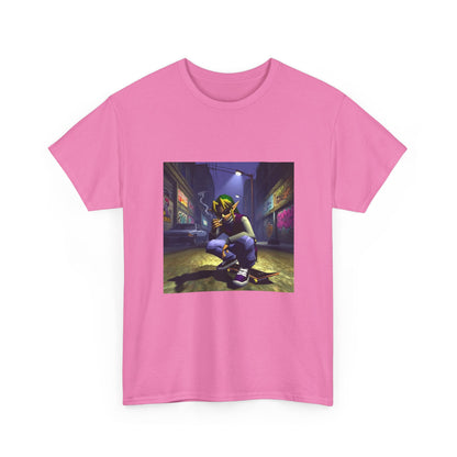 Streetwise Elf Smoking In Alley Tee