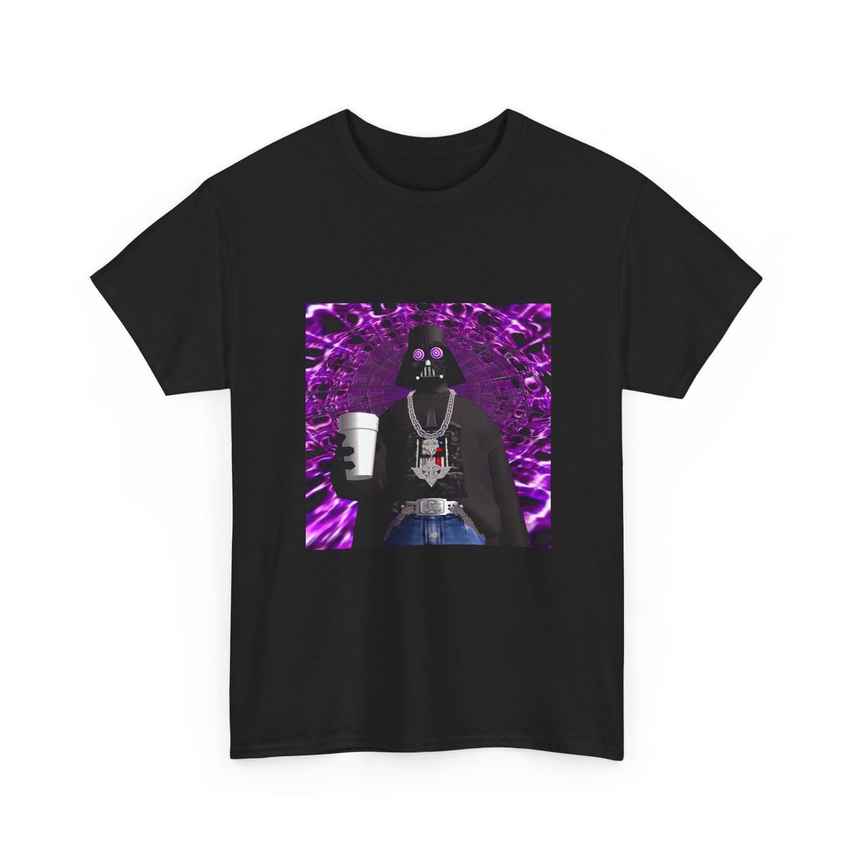 Stoner Vader Sipping Purple Drink Tee