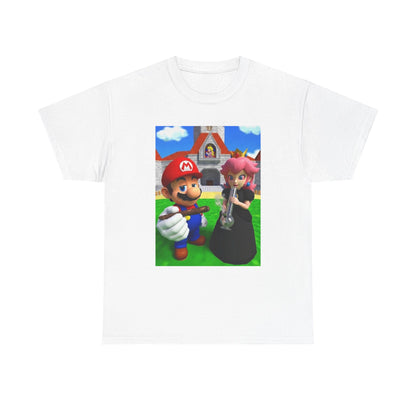Mario And Princess Peach Puffing Loud