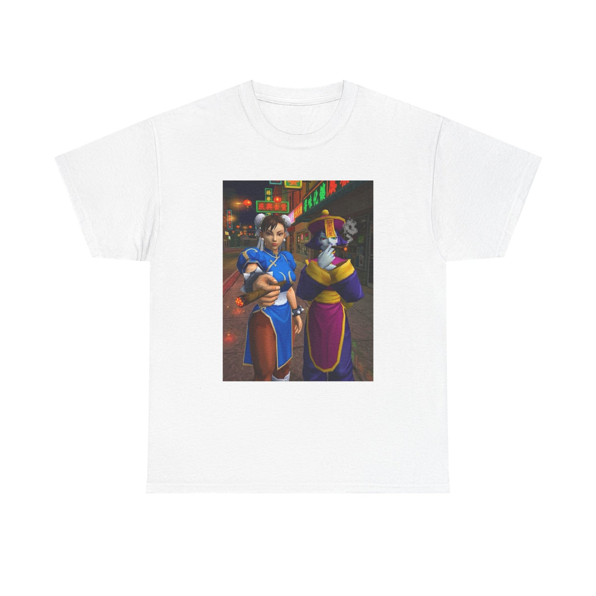 Chun-Li And Hsien-Ko On Night Patrol