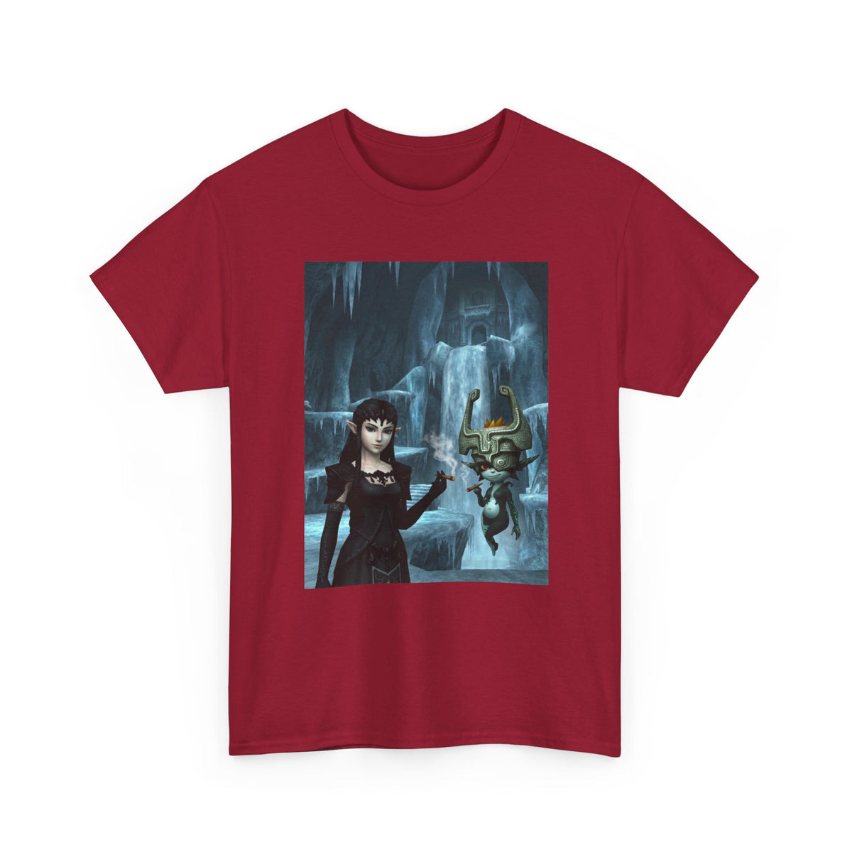 Zant, Midna Smoking Blunts In Ice Cave Tee