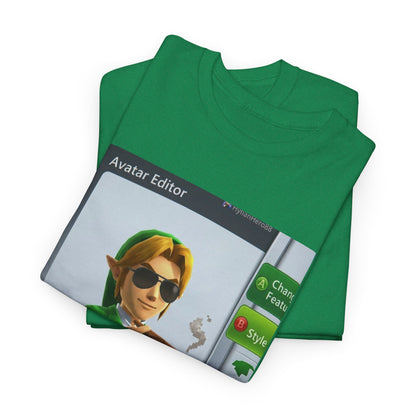 Hylian Hero Smoking A Stogie Tee