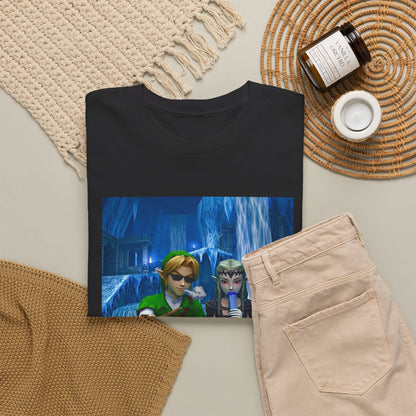 Stoner Link and Zelda Chillin' in Zora's Domain