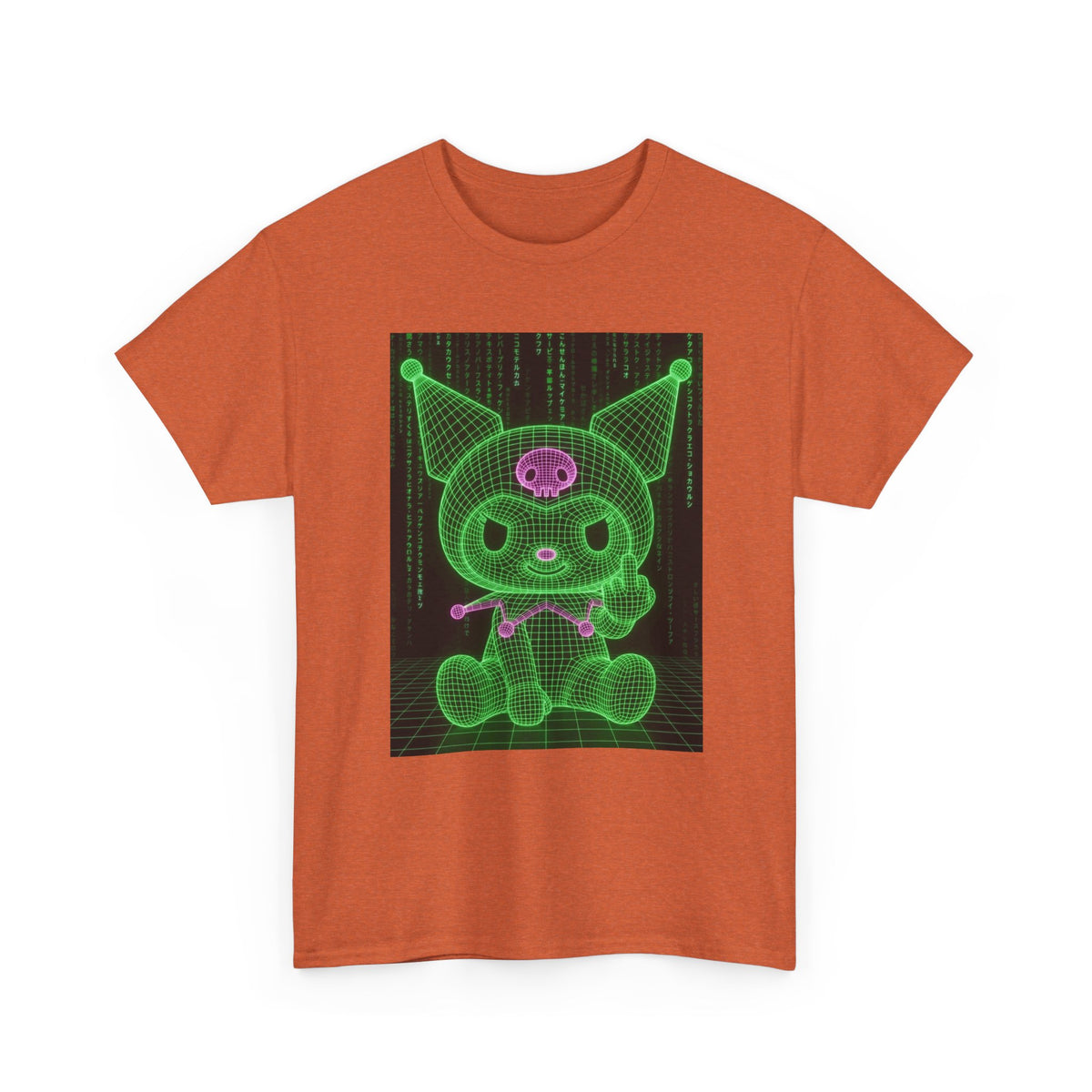 Kuromi In The Matrix Flipping The Bird Tee
