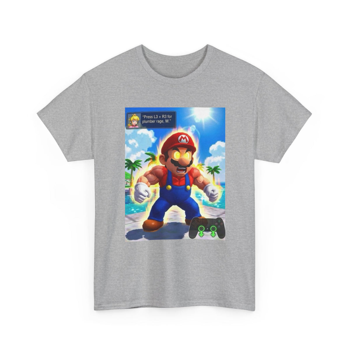 Mario Unleashes Plumber Rage Power