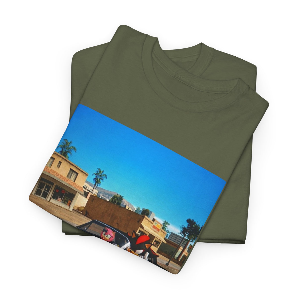 Shadow and Amy Cruising Lowrider Tee