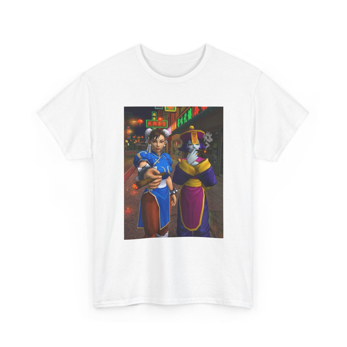 Chun-Li And Hsien-Ko On Night Patrol