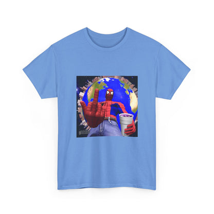 Spider-Man Flipping Off The World Tee