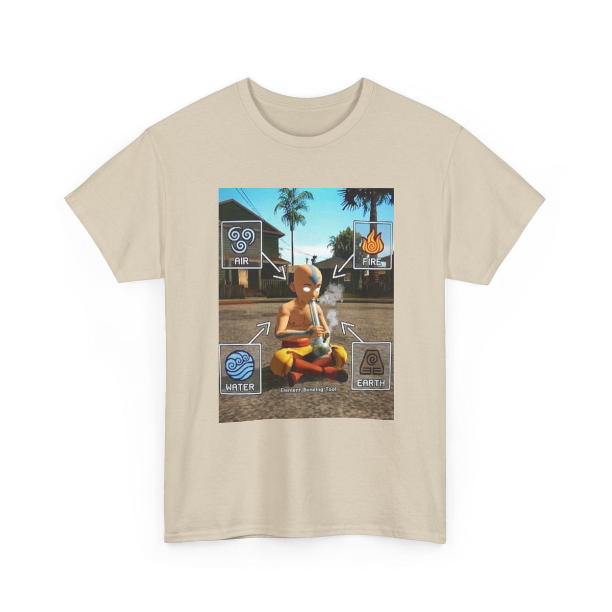 Aang Smoking On The Street Tee