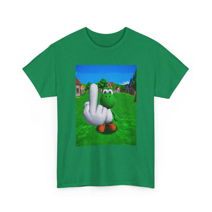 Yoshi Giving The Finger Tee (Design 2)