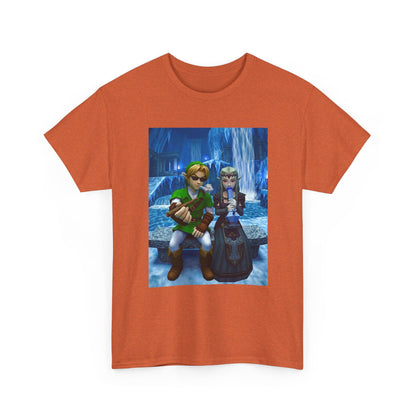 Stoner Link and Zelda Chillin' in Zora's Domain