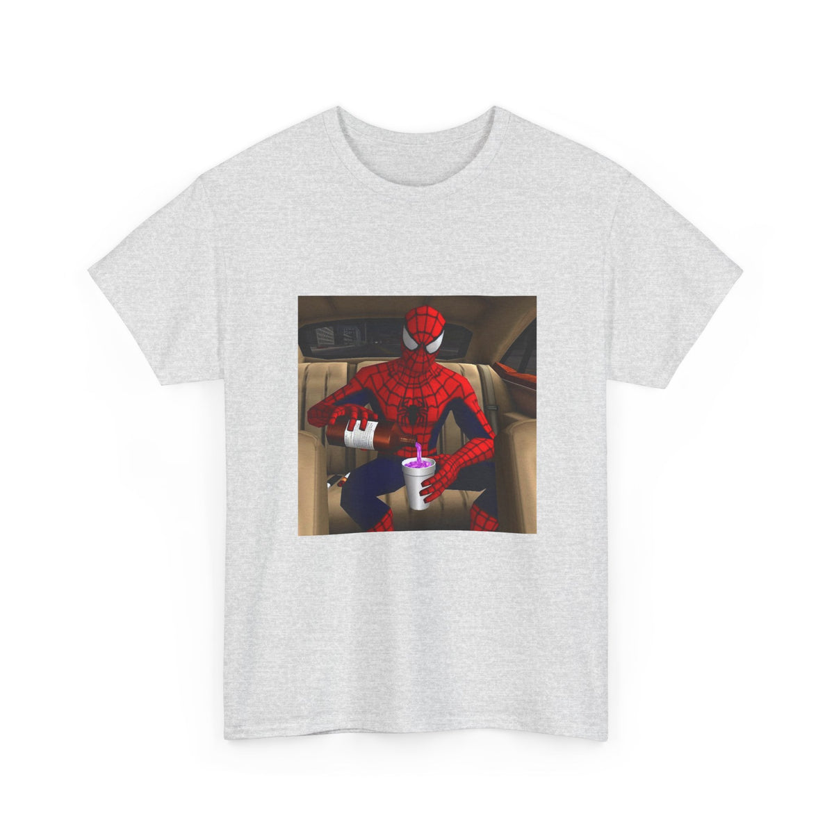Spider-Hero Sipping Purple Drank Tee