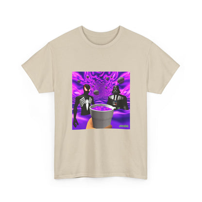 Spider-Man, Darth Vader, And Purple Drank Tee