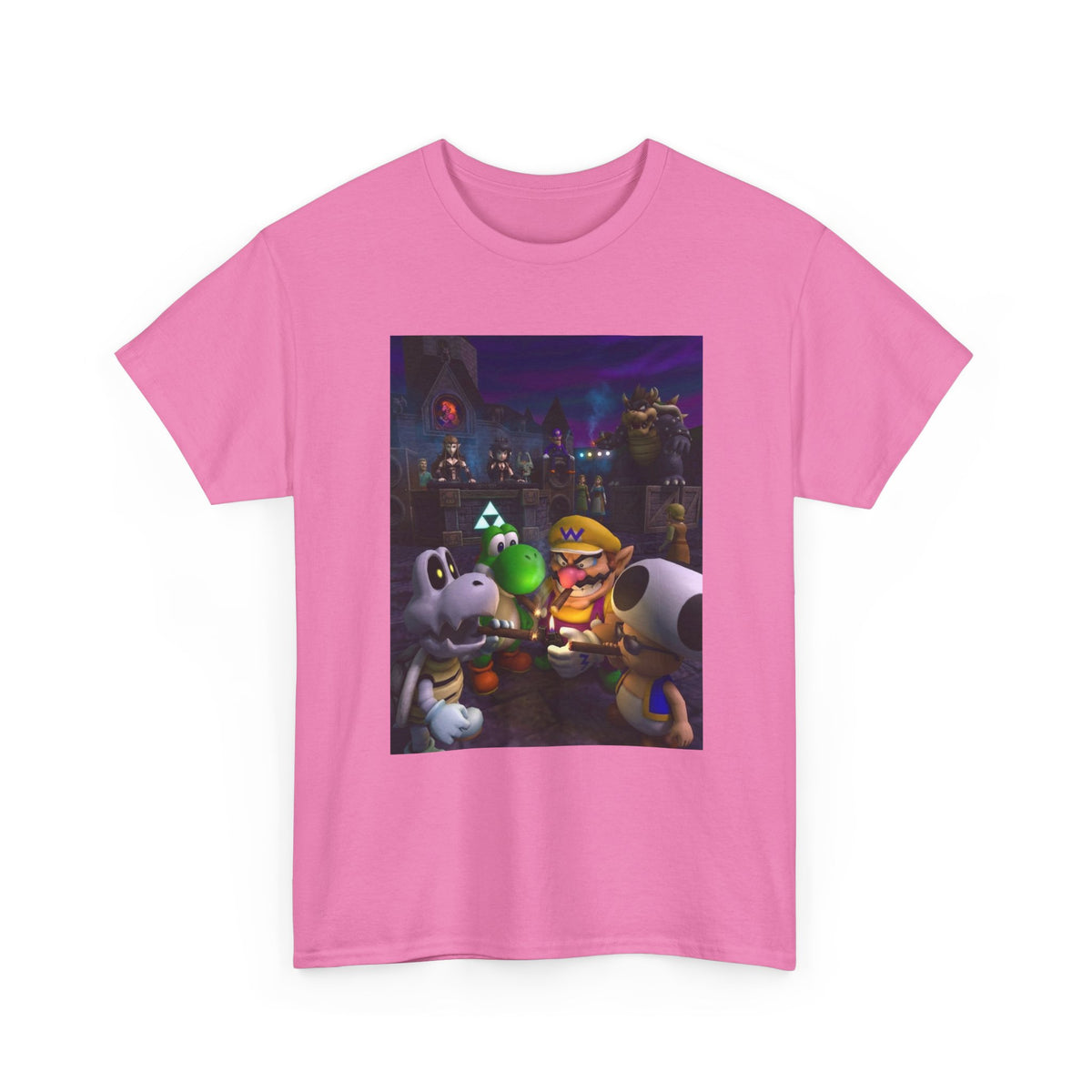 Wario, Yoshi, Toad, Dry Bones Lit Up Tee