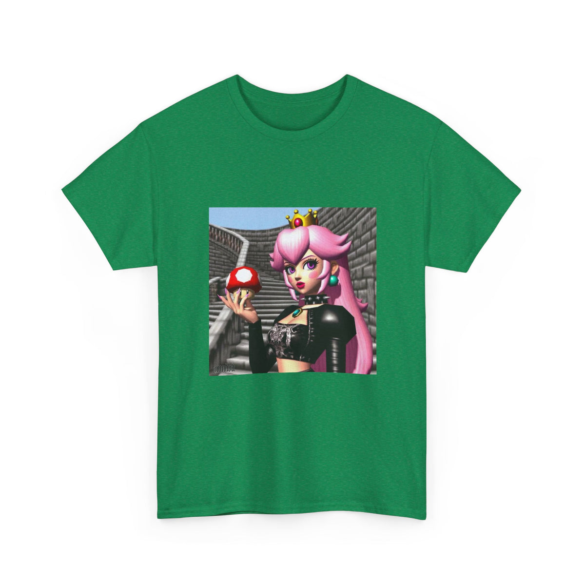 Gothic Princess Peach With Mushroom Tee