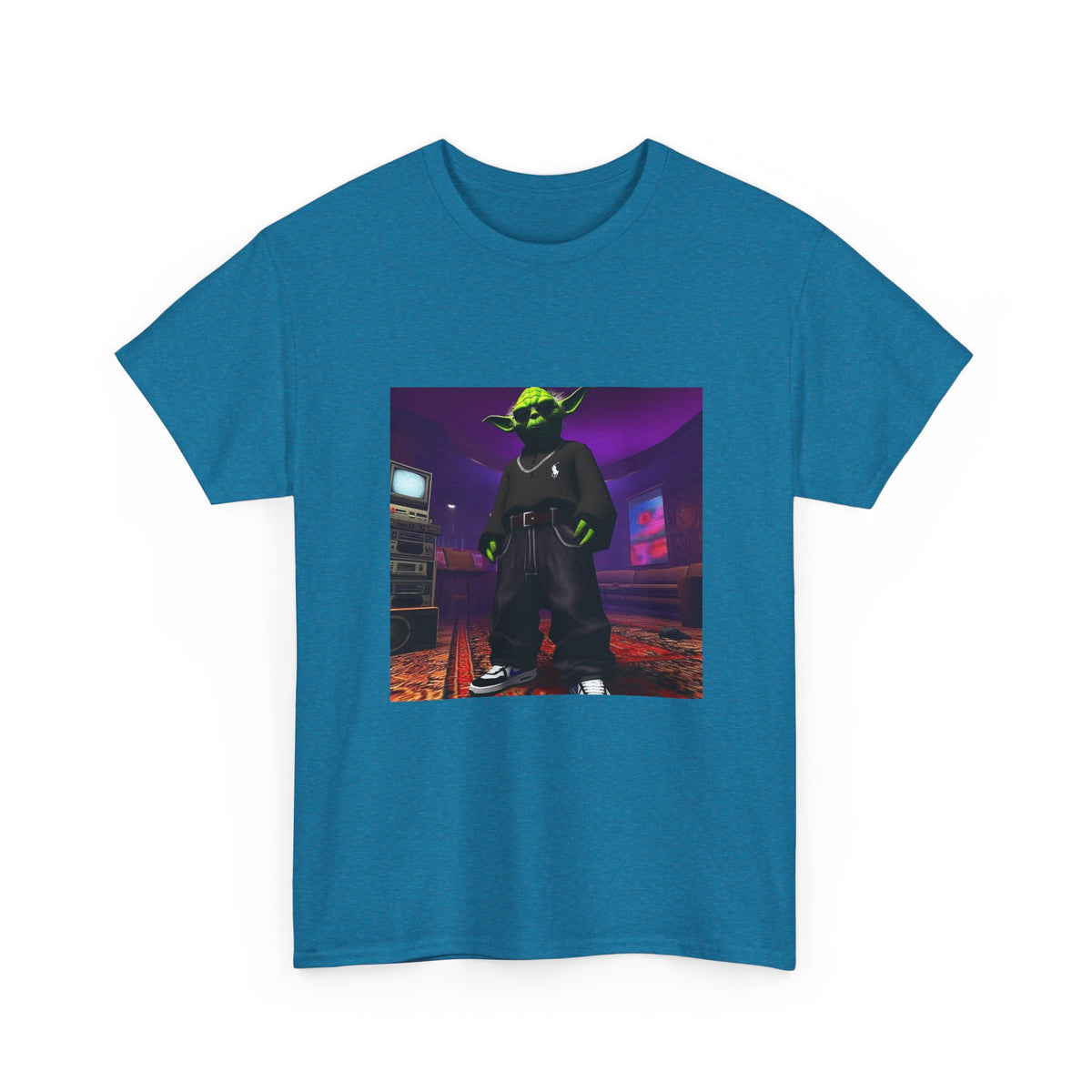 Yoda Drip Master In The Purple Room Tee