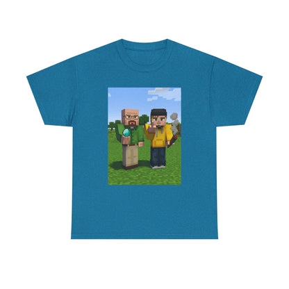 Pixelated Chemists With Blue Crystal And Joint