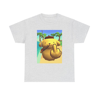 Pompompurin Smoking And Flipping The Bird