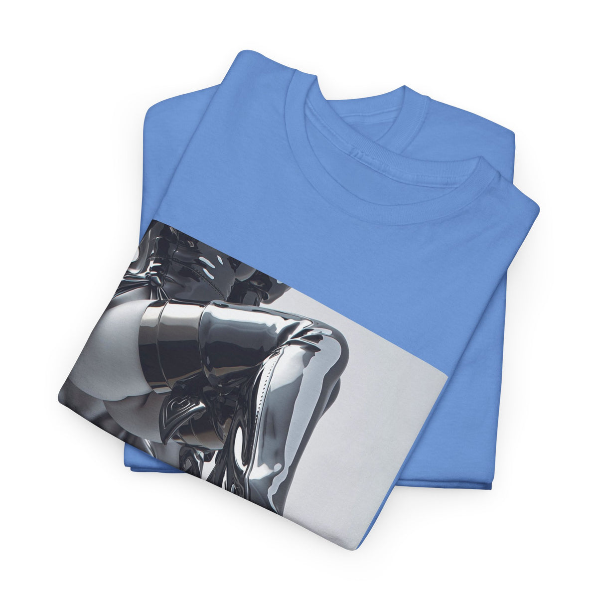 Liquid Chrome Flow Graphic Tee