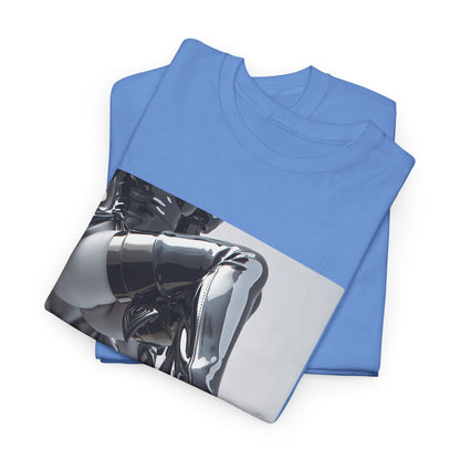 Liquid Chrome Flow Graphic Tee