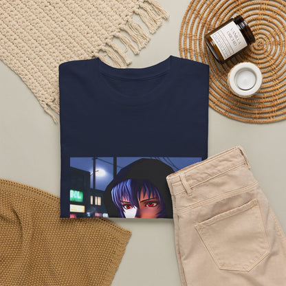 Rei Ayanami cruising GTA San Andreas Tee (Design 2)