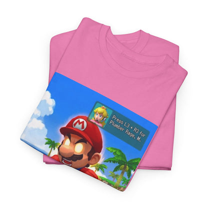 Mario's Plumber Rage Beach Tee