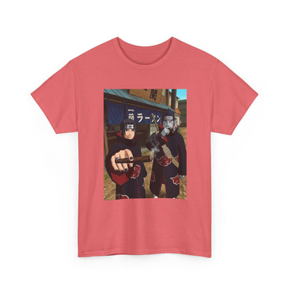 Itachi And Kisame Smoking Akatsuki Tee