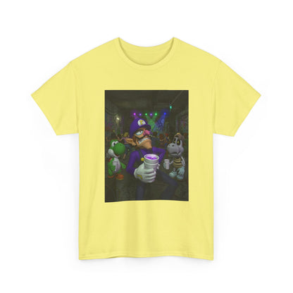 Waluigi, Yoshi, And Dry Bones Clubbin' Tee