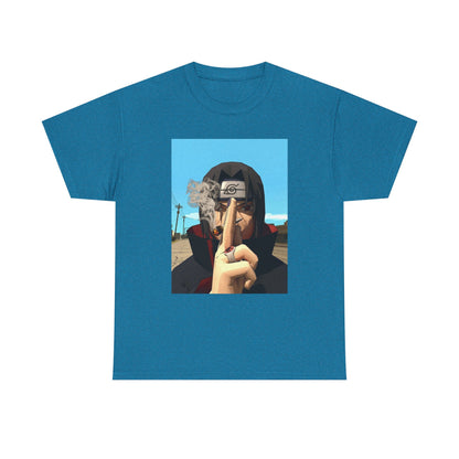 Itachi Uchiha Smoking Cigar Streetwear Tee