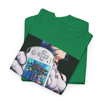 Rei Ayanami Showing Off PSP