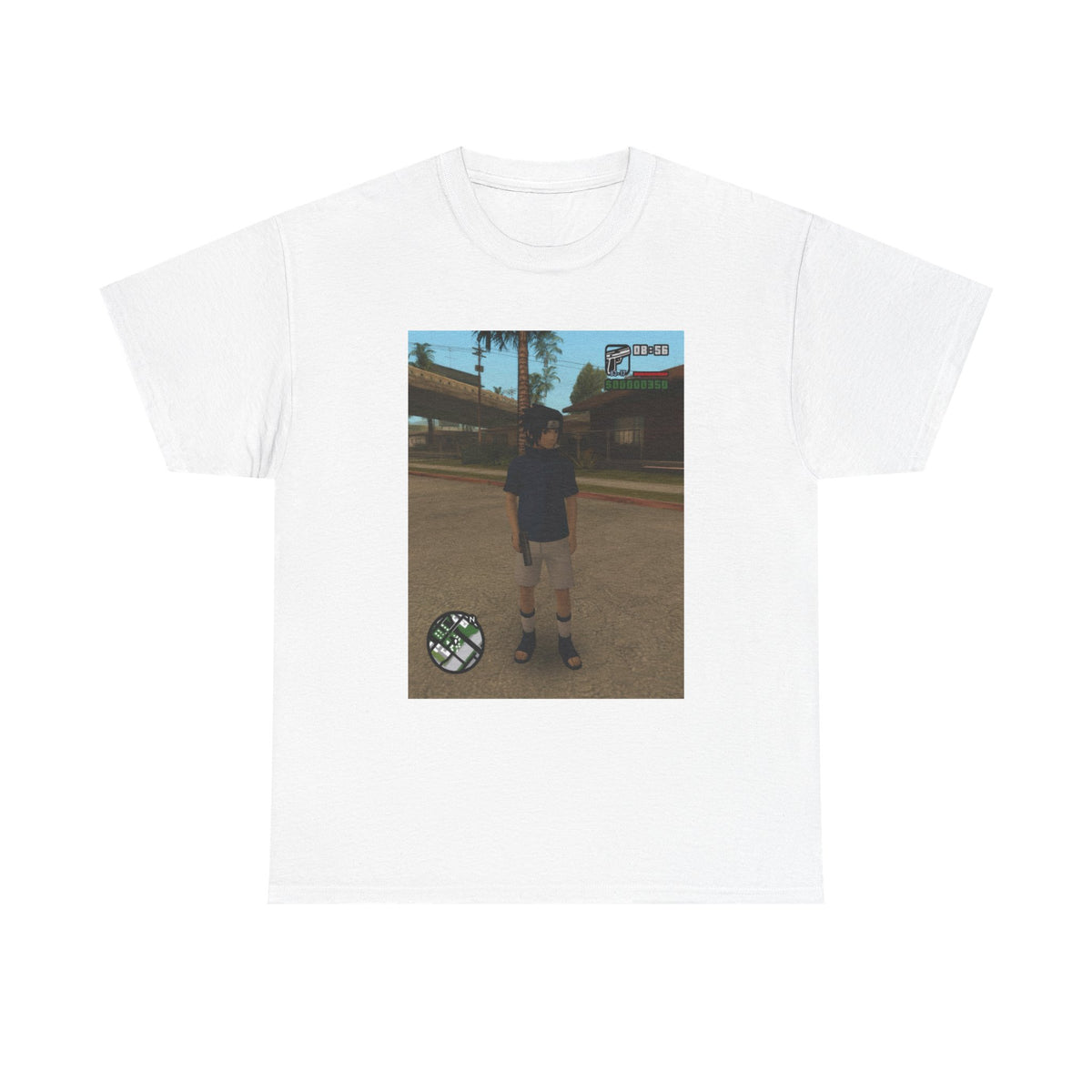 Sasuke Uchiha In San Andreas Street Tee