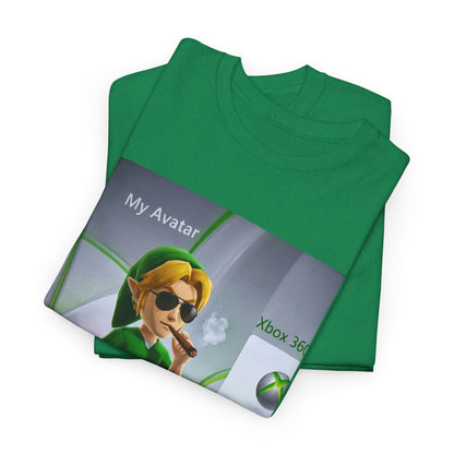 Stoner Link Xbox Avatar Puffing Blunt Tee