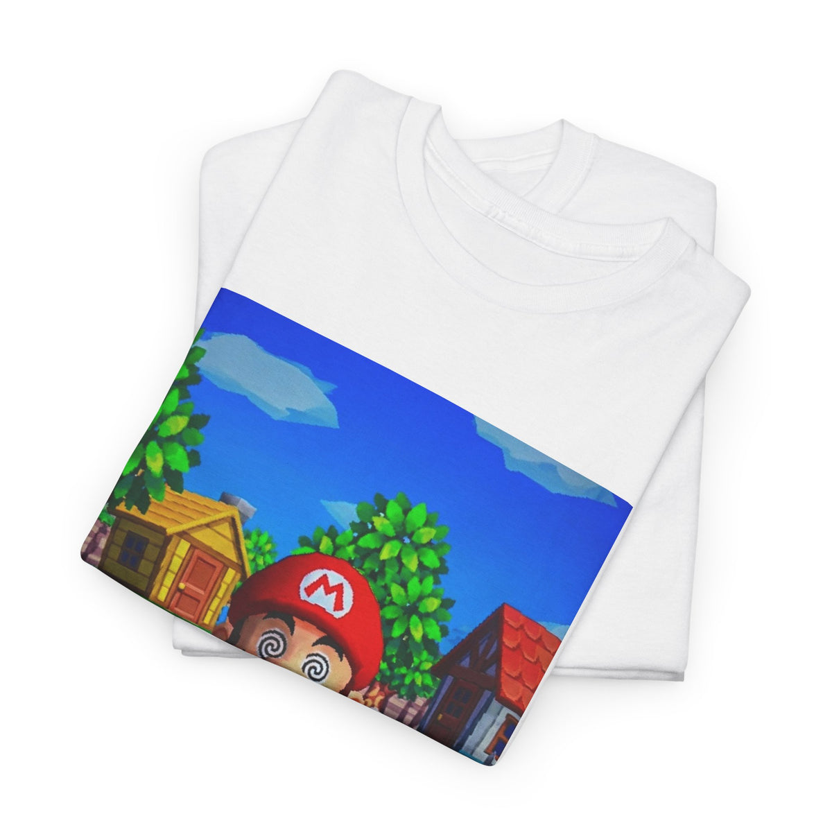 Mushroom-Tripping Mario Flips The Bird Tee