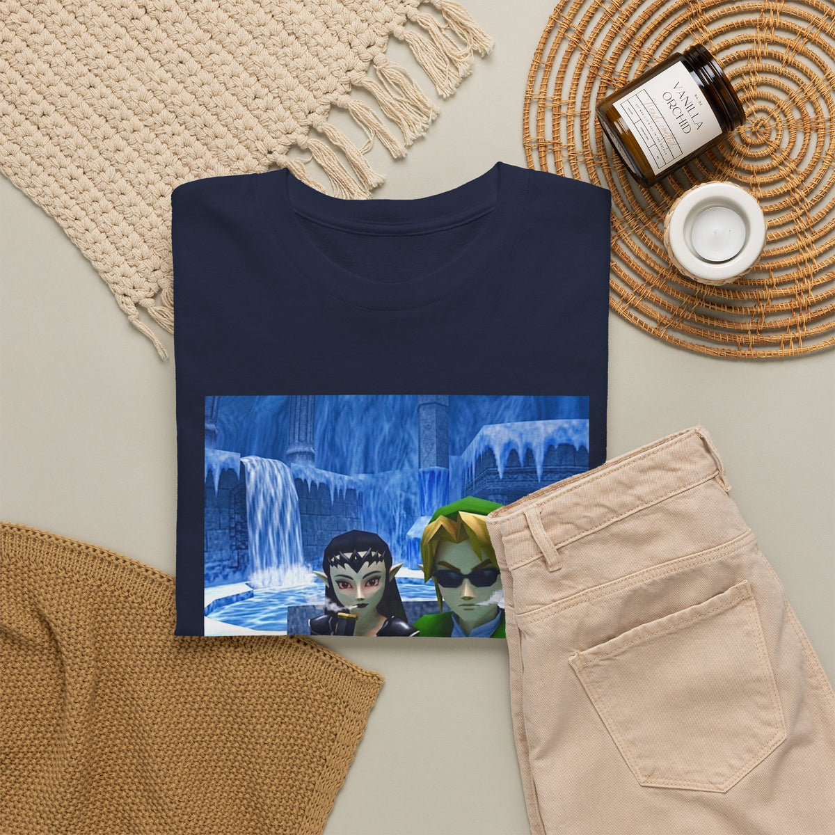 Goth Zora And Link Chilling Icy Plateau