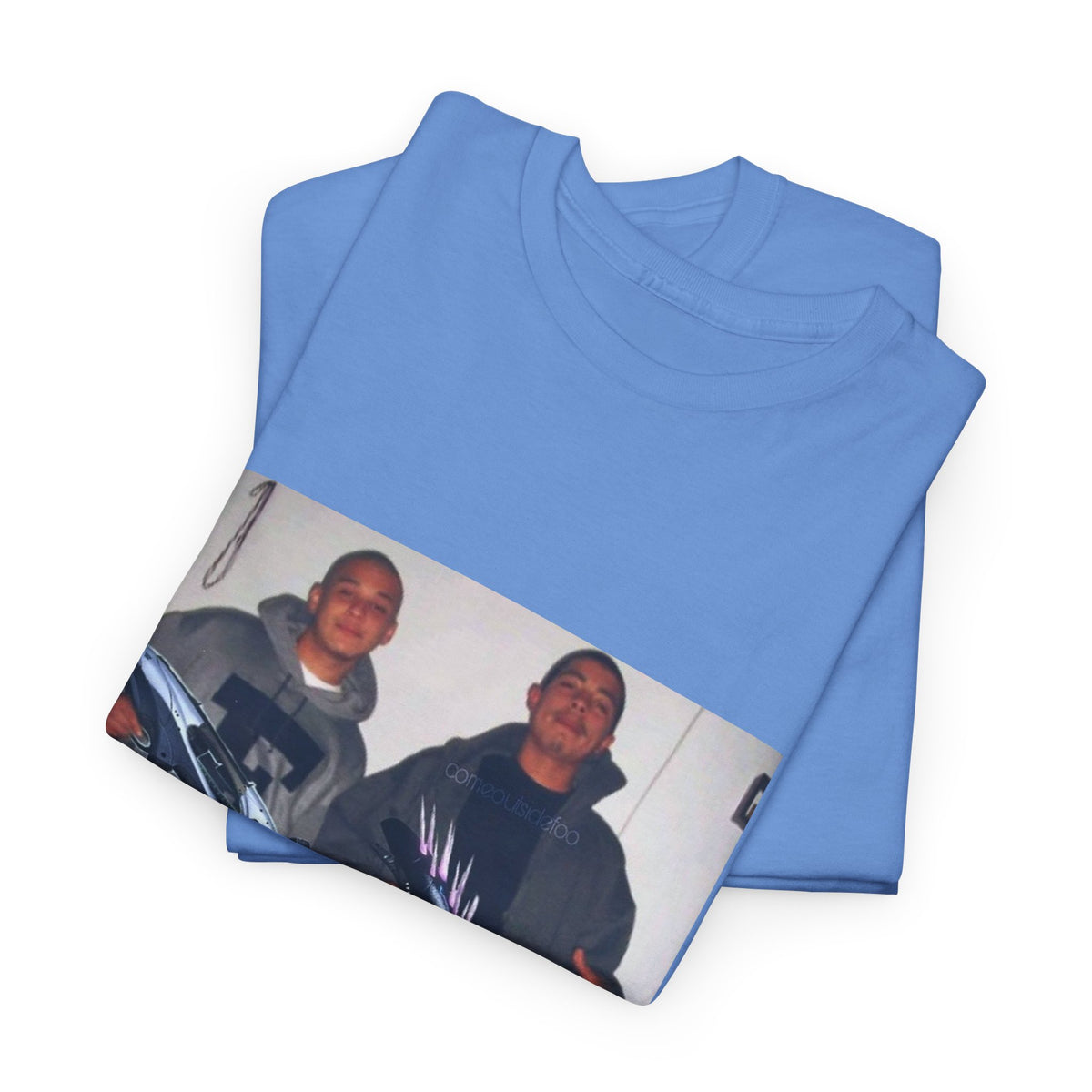 Midnight Leaf Pulse Graphic Tee
