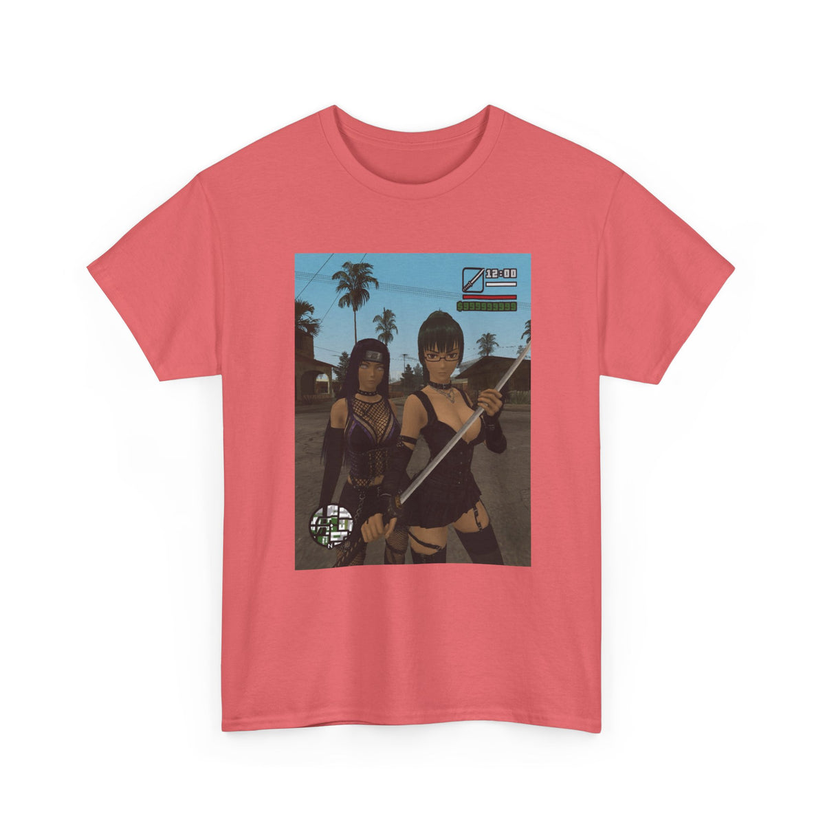 GTA-Inspired Girls With Katanas Tee
