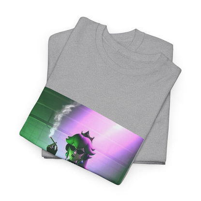 DJ Peach Smoking At The Rave Tee