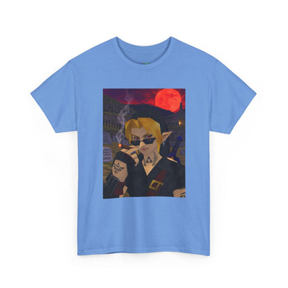 Mystic Green Canvas Graphic Tee