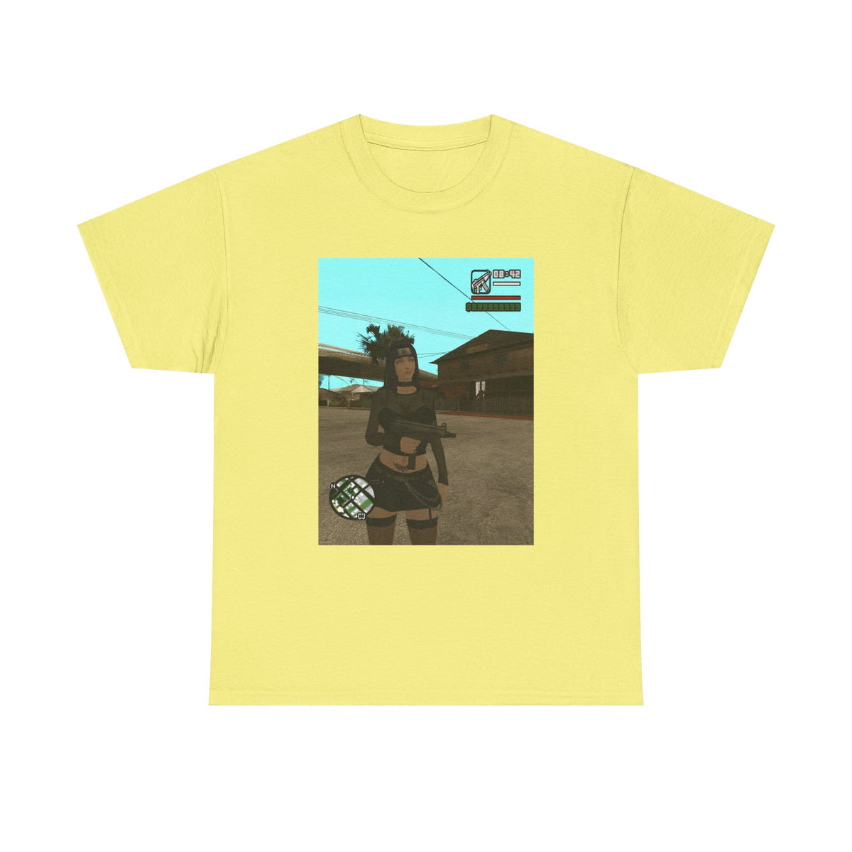 GTA San Andreas Female Ninja Character Tee
