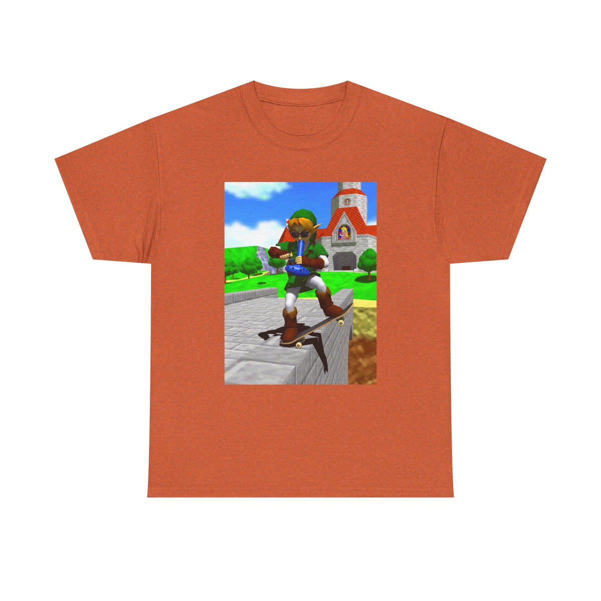 Stoner Link On Skateboard With Ocarina Bong