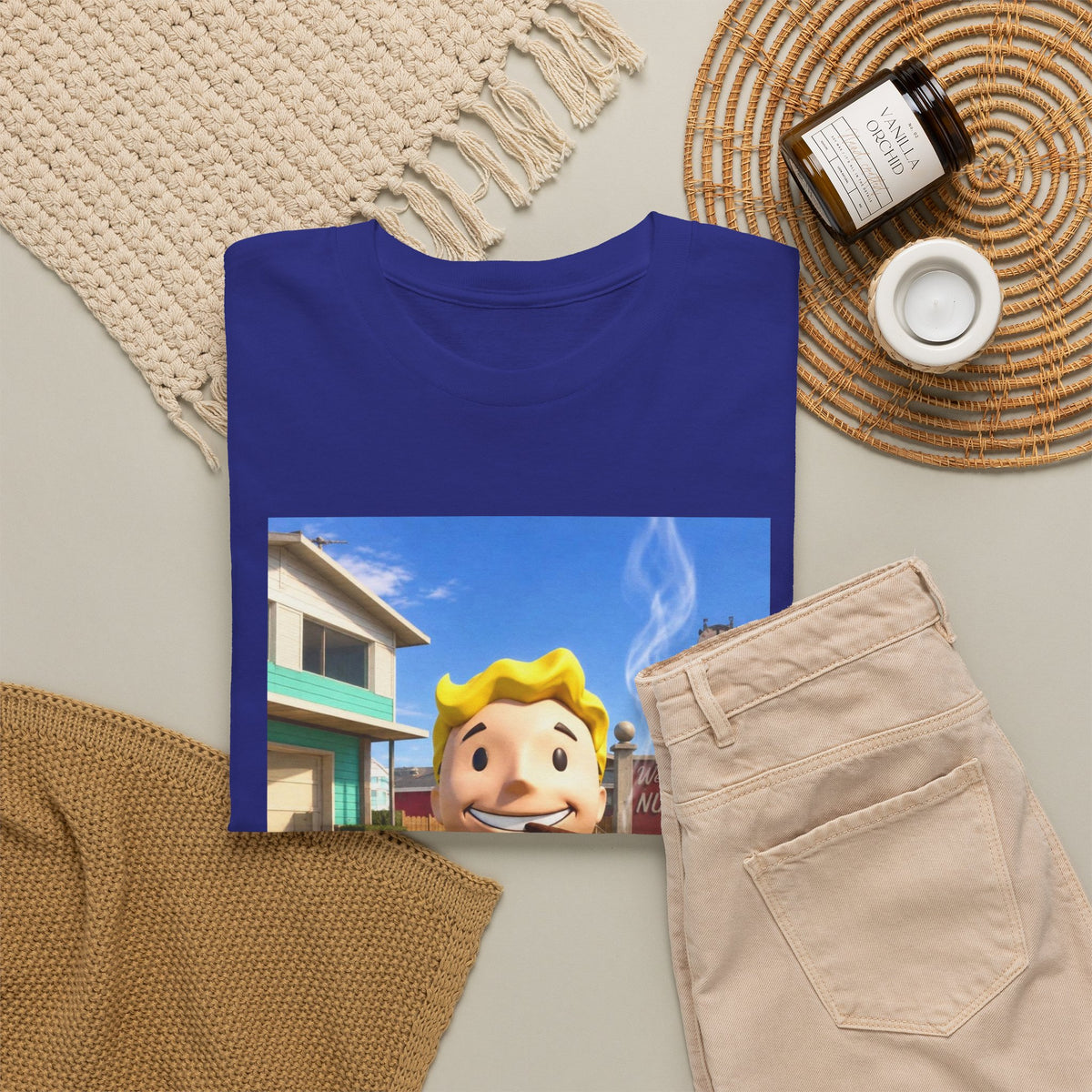 Vault Boy Smoking Blunt In Nuketown