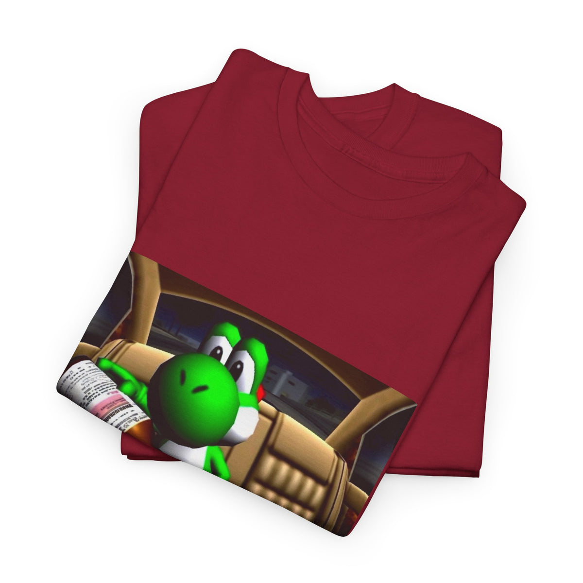Yoshi Pouring Lean In Car Tee