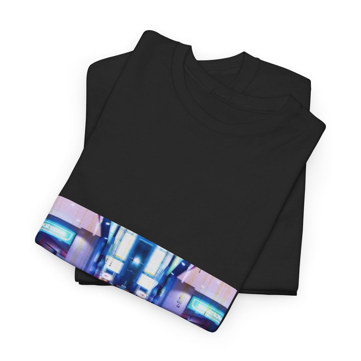 Meli and Chill Splashing Through Neon Streets Tee