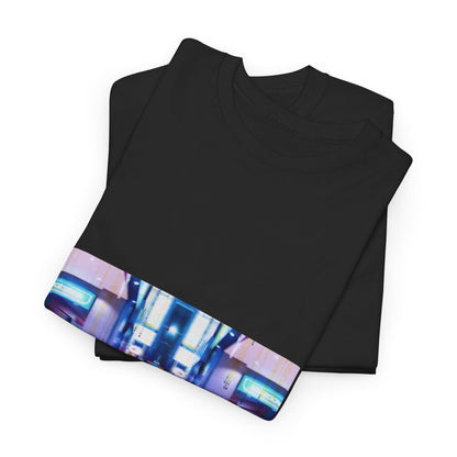 Meli and Chill Splashing Through Neon Streets Tee
