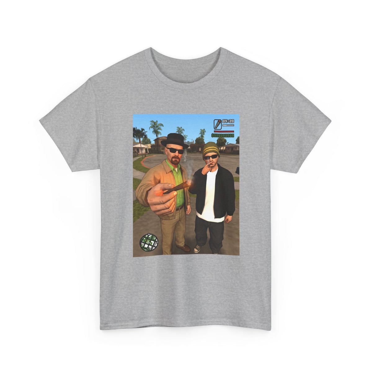 Walter And Jesse Smoking In San Andreas (Design 2)
