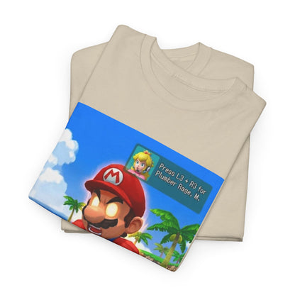 Mario's Plumber Rage Beach Tee