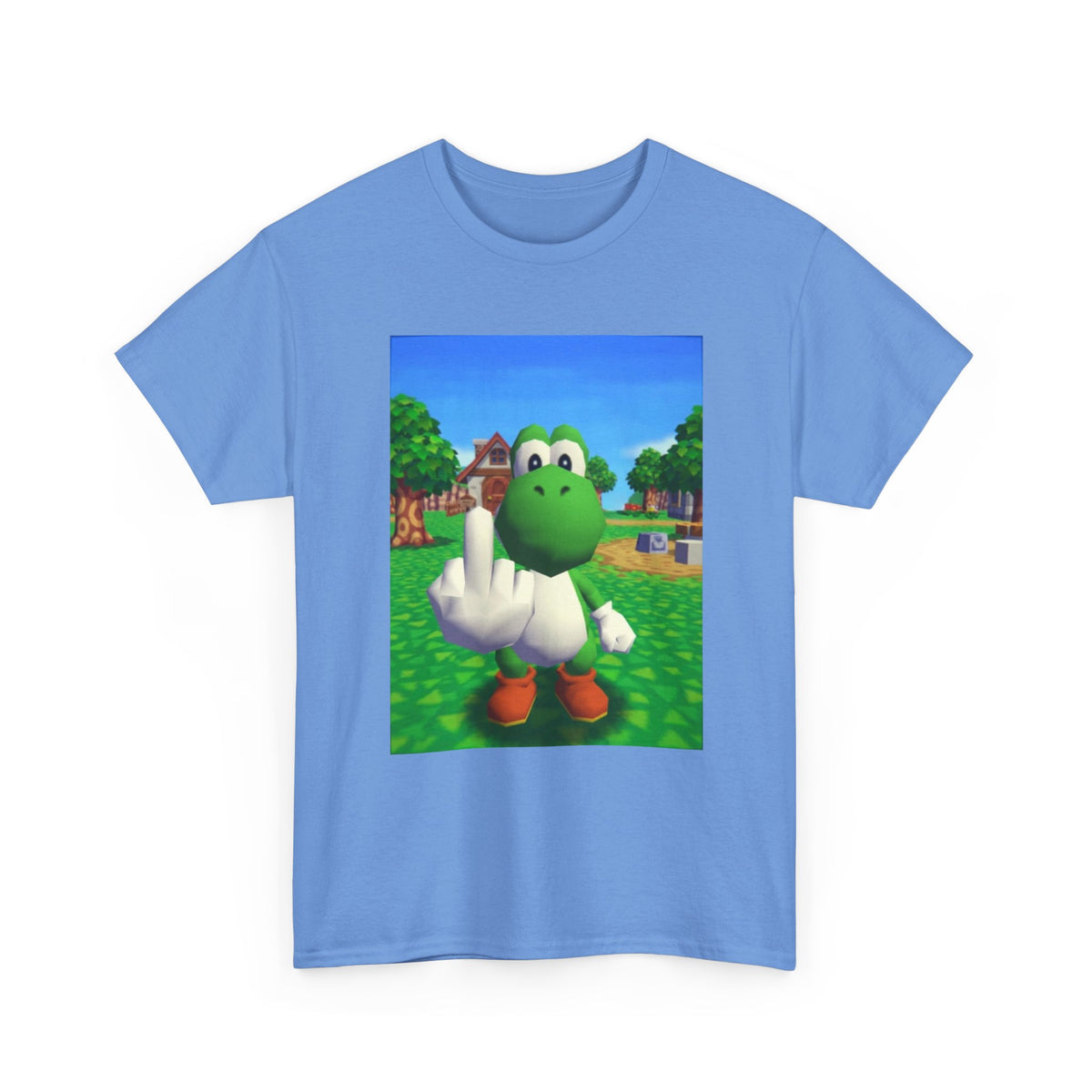 Yoshi Giving The Finger On A Tee