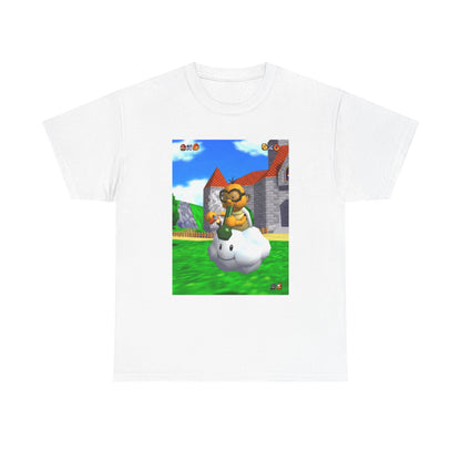 Lakitu Enjoying A Hit On Lakitu's Cloud