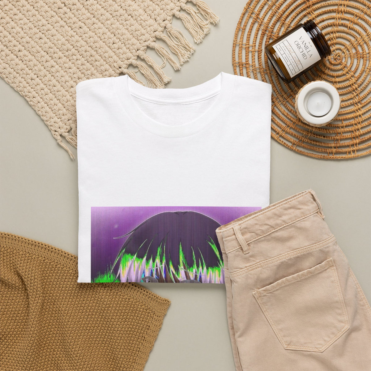 Neon Velvet Graphic Tee